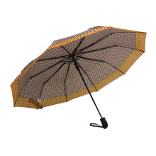 Promotion 3 fois parapluie personnalisé portable extérieur imprimable